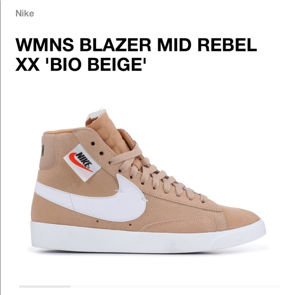 Womens Blazer Mid Rebel XX “Bio Beige” - Picture 1 of 6